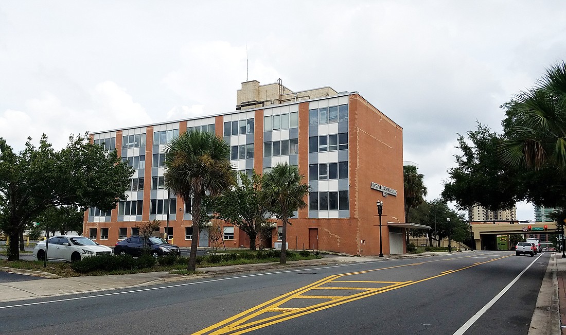 The Former Florida Baptist Convention building at 1230 Hendricks Ave. will be demolished to make way for 345 apartments, parking and 5,500 square feet of retail space.