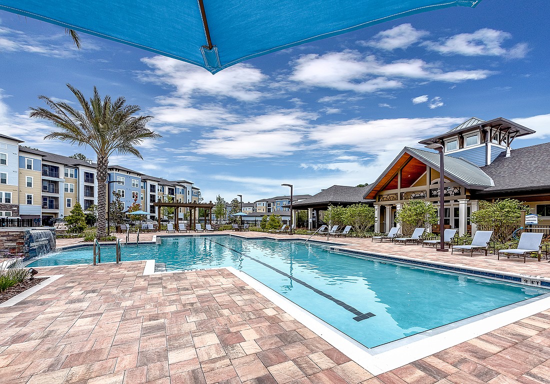 Integra River Run, a 300-unit apartment community at 14050 Integra Drive near River City Marketplace in North Jacksonville, was sold for $54 million. It was built in 2017.