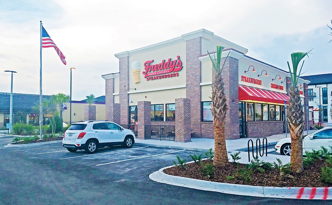 Freddyâ€™s Frozen Custard & Steakburgers restaurant at 4458 Town Center Parkway in Town Center Promenade sold for $2.29 million.