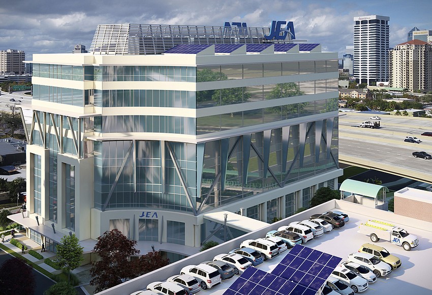 Jax Daily Record Photo The JEA headquarters would be near Interstate 95.