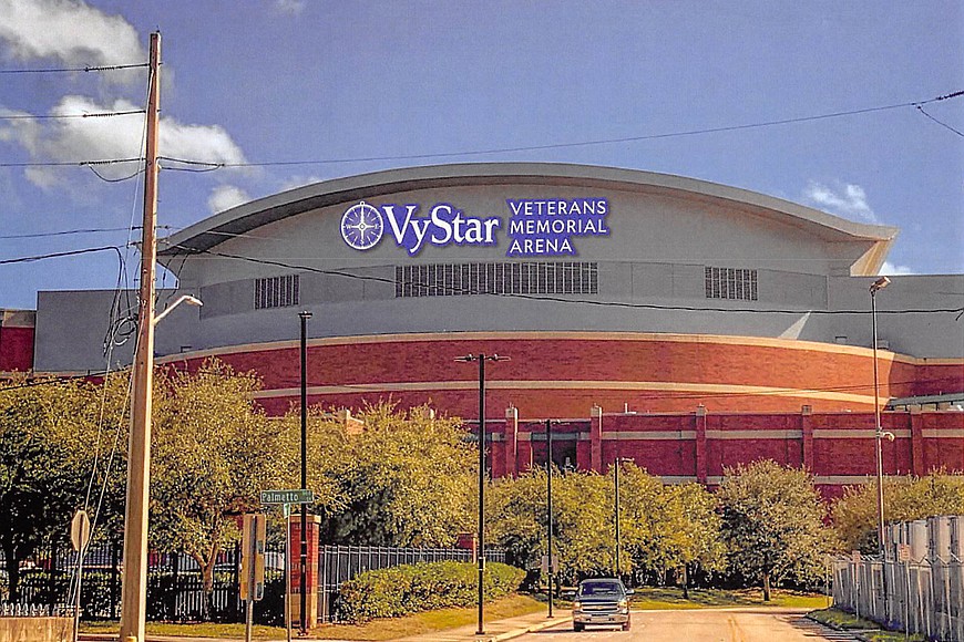 JaxEvents on X: #MarchMadness Second Round at the VyStar Veterans Memorial  Arena SOLD OUT at 14,250 🏀🎉  / X