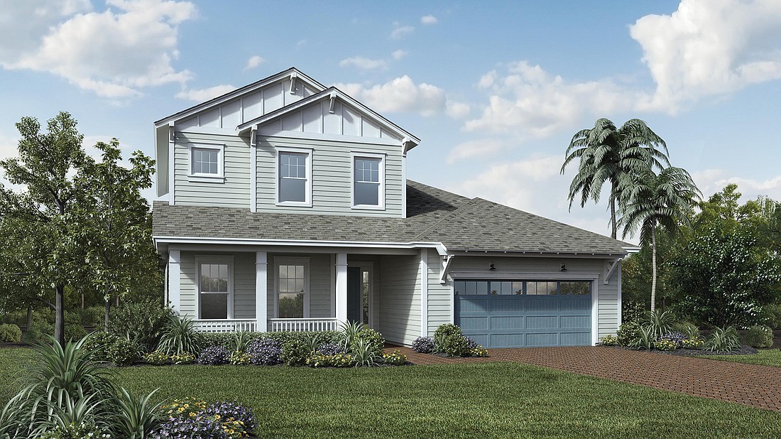 The Toll Brothers Captiva Elite model at Shearwater.