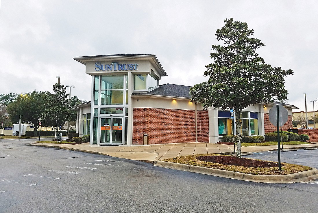 SunTrust has 24 branches in the area, including one at 741 Duval Station Road in North Jacksonville. BB&T has 14 area branches.