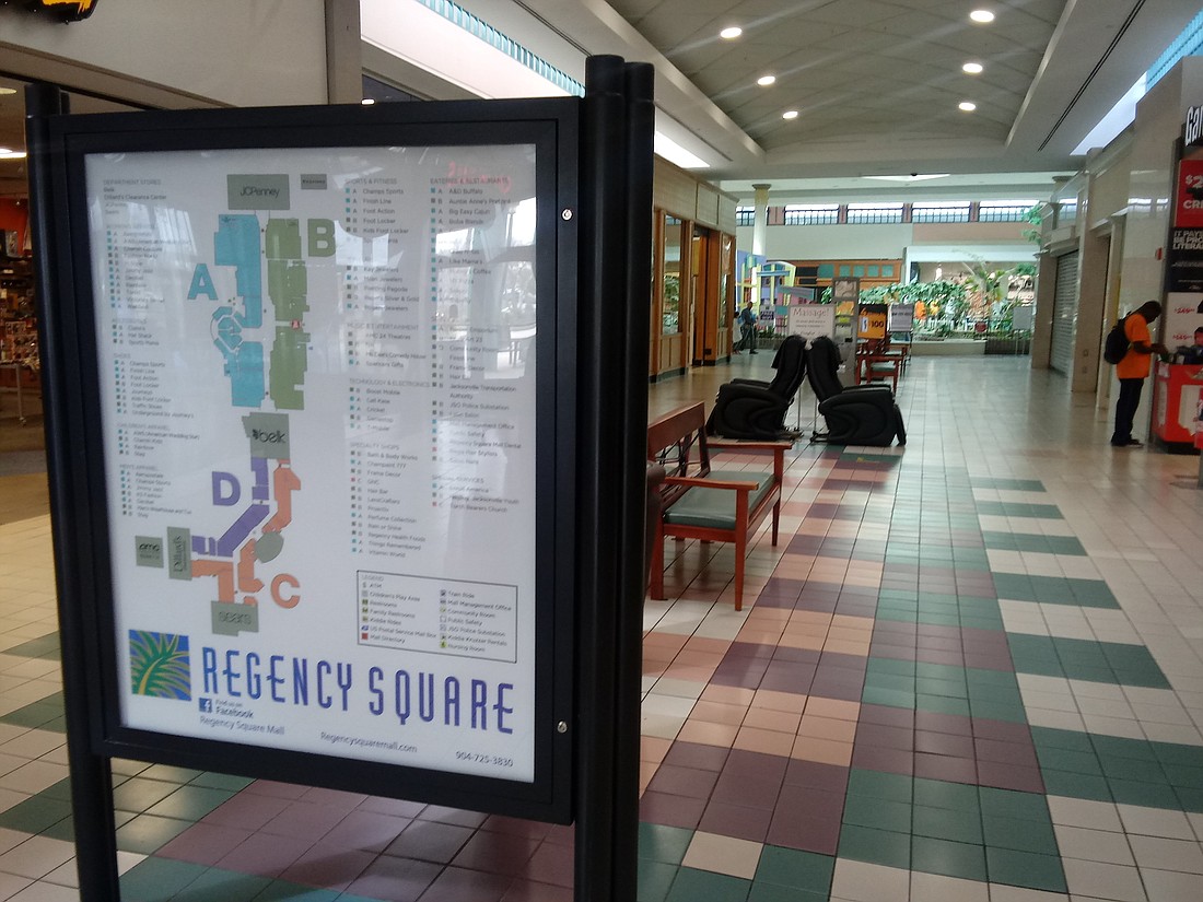Regency Square Mall is scheduled for foreclosure auction on March 21.