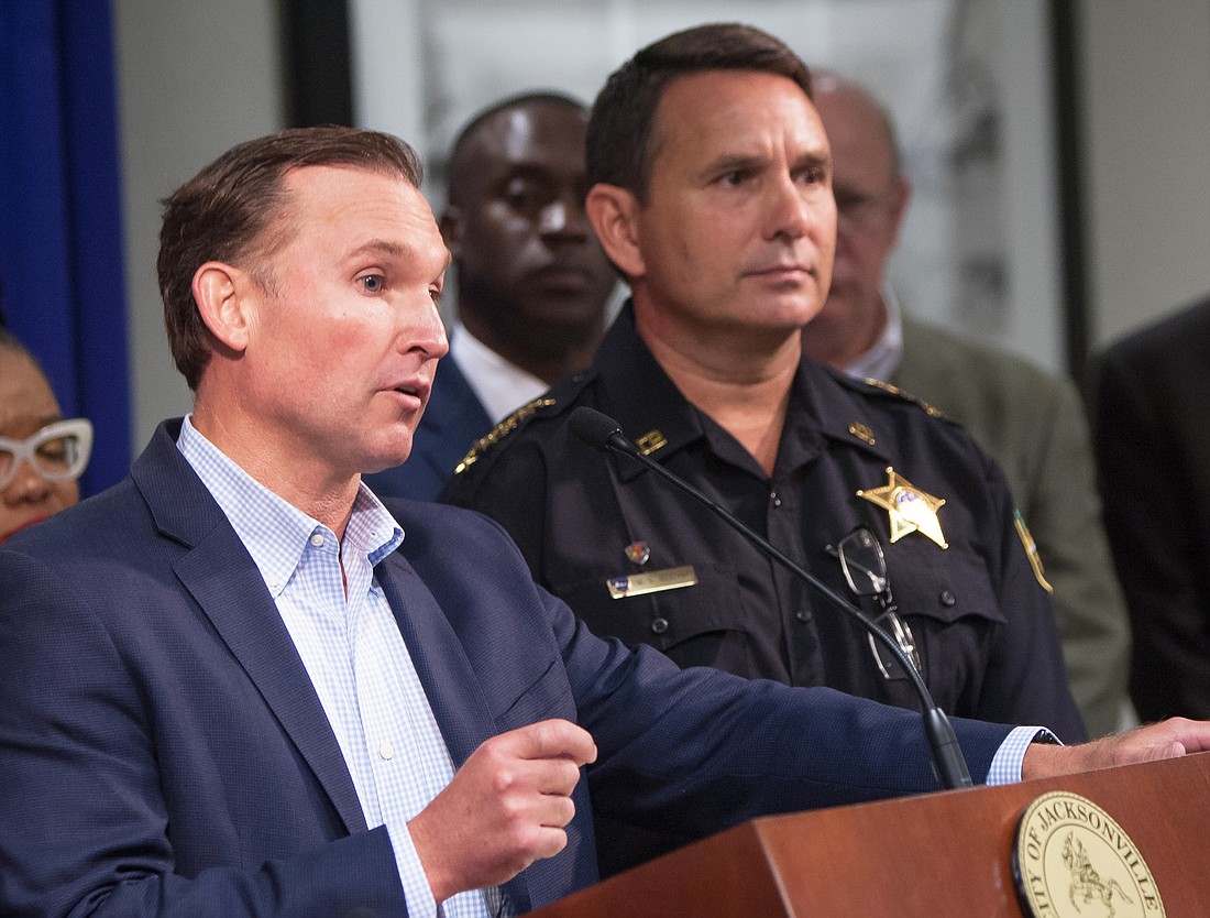 Jacksonville Mayor Lenny Curry and Duval County Sheriff Mike Williams have wide leads in their re-election bids, a new UNF poll found.