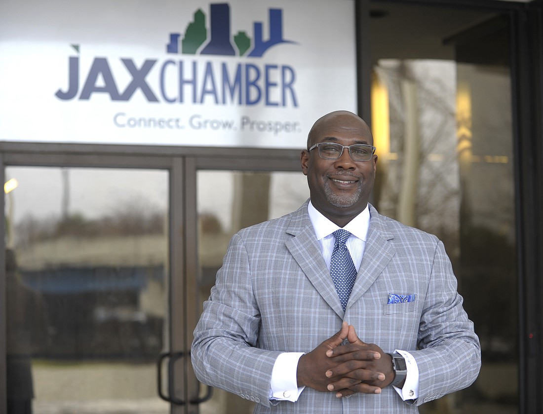 JAXUSA Partnership President Aundra Wallace took over the job Oct. 1 after serving as CEO of the Downtown Investment Authority since 2013. (Photo by Dede Smith)