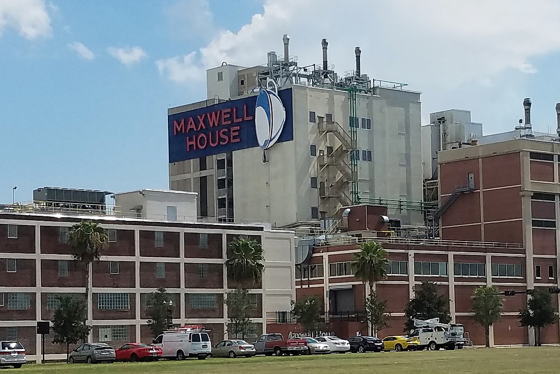 The Maxwell House coffee plant at 735 E. Bay St., employs about 200.