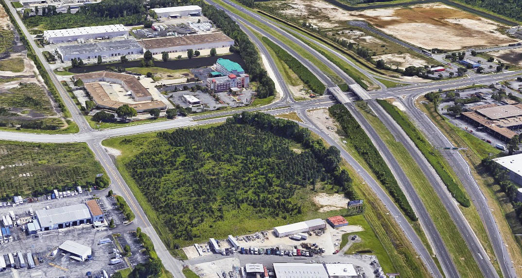TT of Pickettville Inc. bought 9.38 undeveloped acres at southwestÂ  Interstate 295 and Commonwealth Avenue for $4 million. (Google)