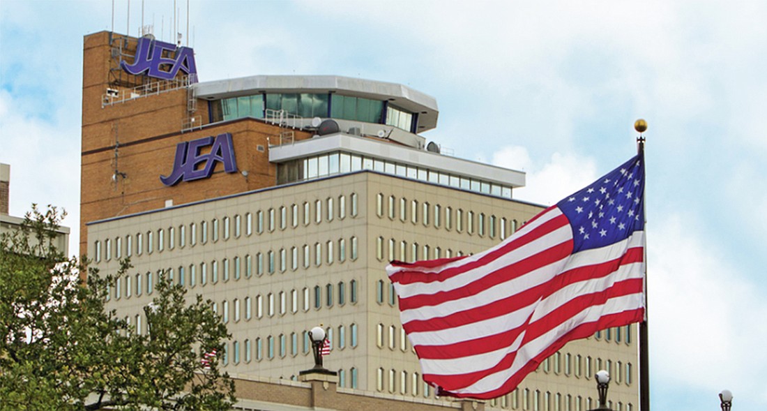 JEA&#39;s Downtown campus comprises a 19-story tower and six-story customer service center at 21 W. Church St. and a six-level parking garage across the street.