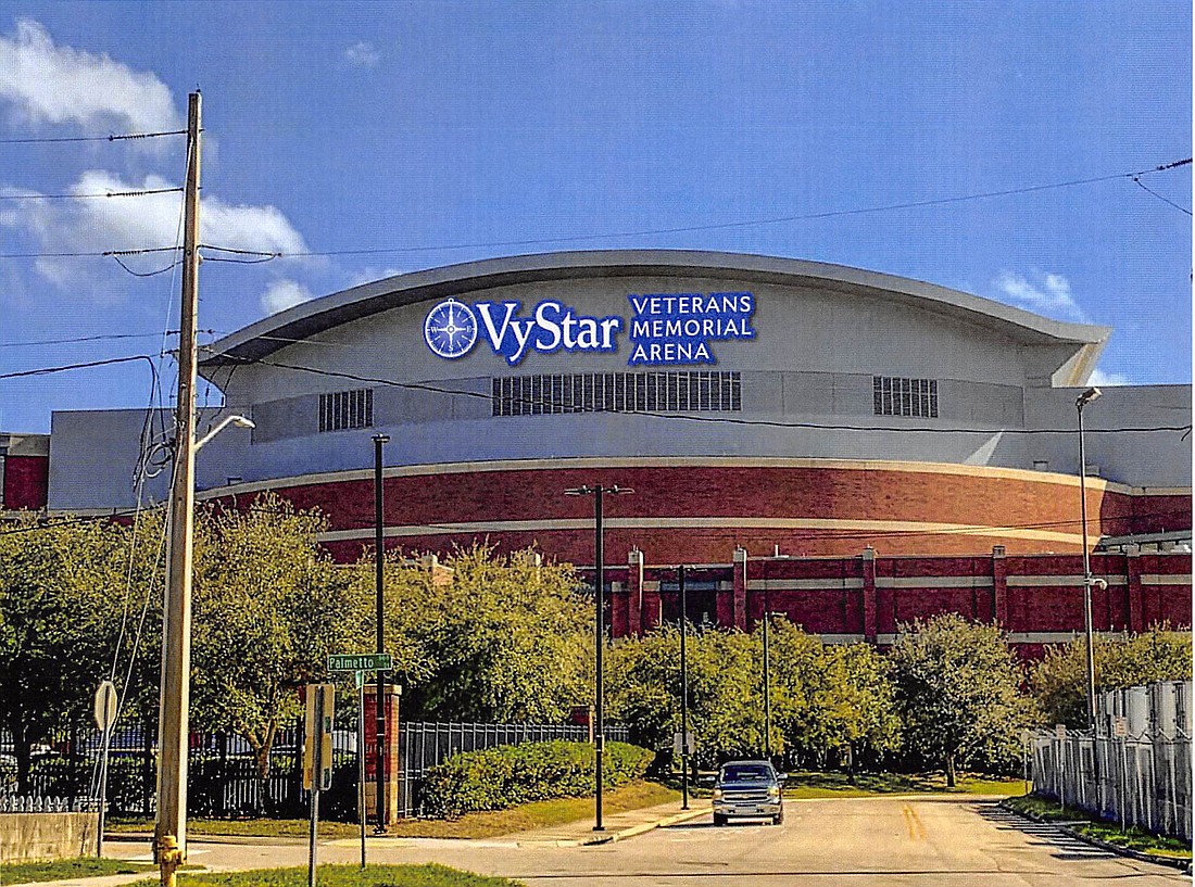 City Council on Tuesday granted VyStar Credit Union exclusive naming rights for Veterans Memorial Arena.