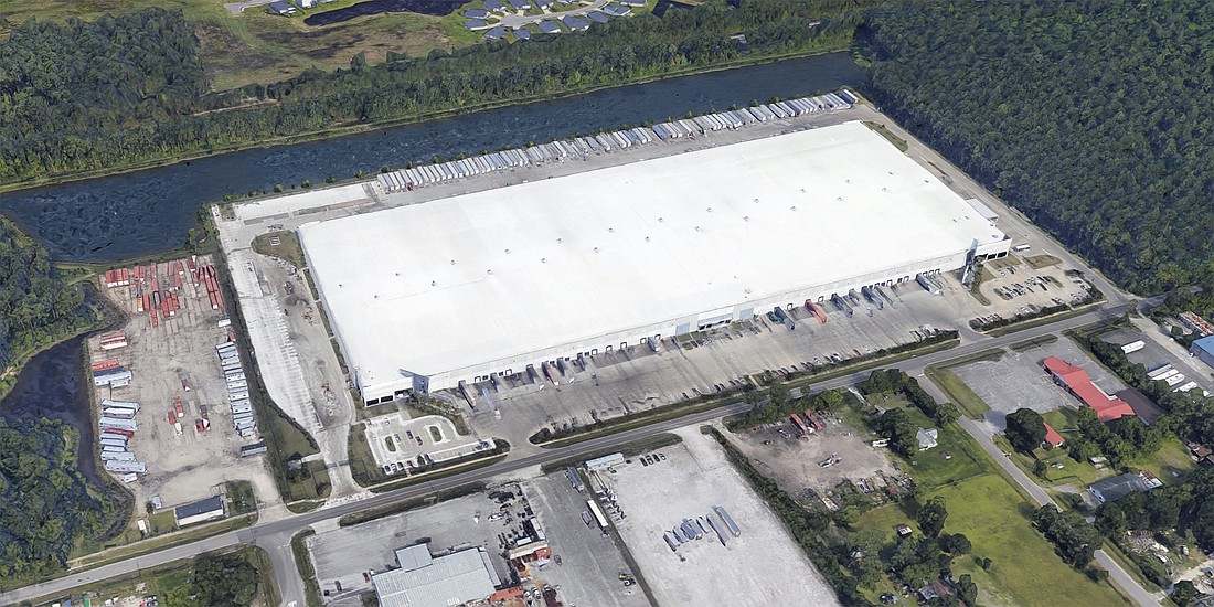 The industrial site at 2300 Pickettville Road that is home to the Dr Pepper Snapple Distribution Center sold for $50 million. (Google)