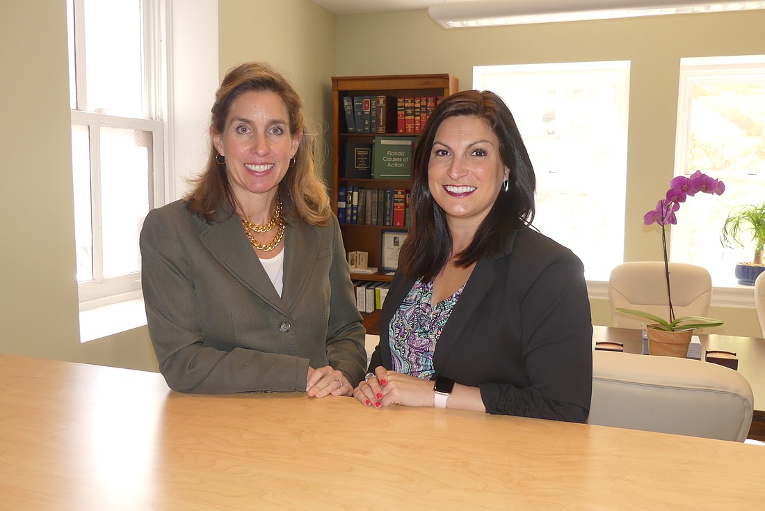 Aequitas Counsel founder and managing partner Kirsten Doolittle, left, and Gina Martin, investigation manager.