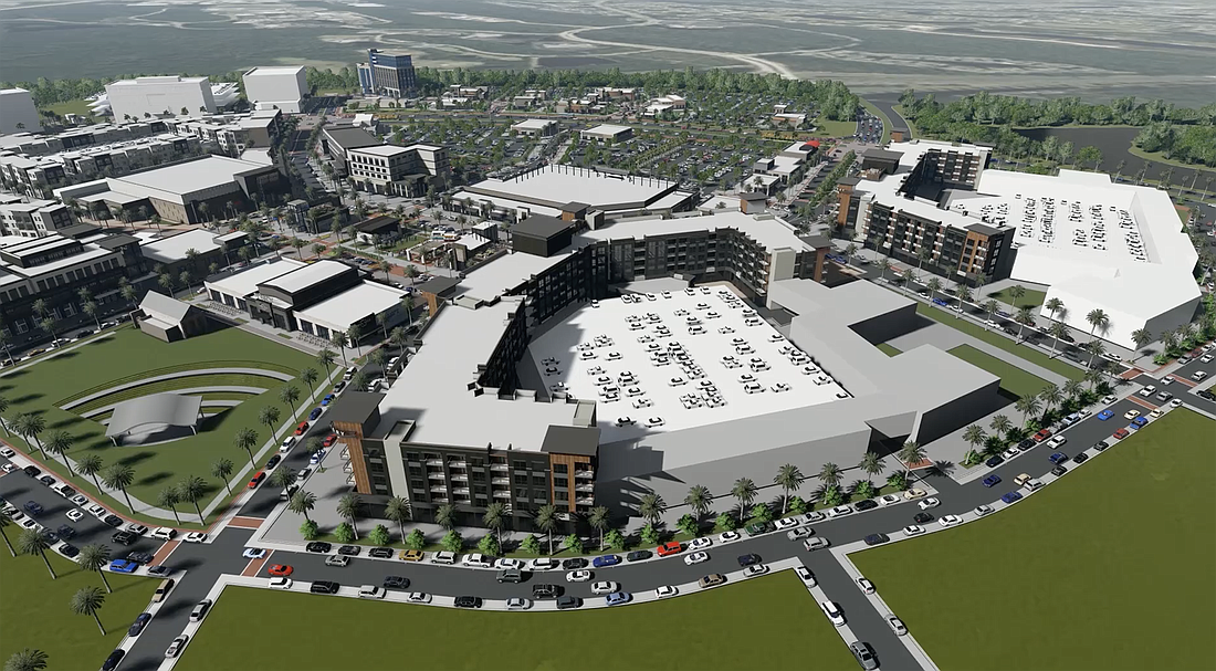 The Exchange at Jacksonville is a 67-acre retail, entertainment, hotel and apartment center.