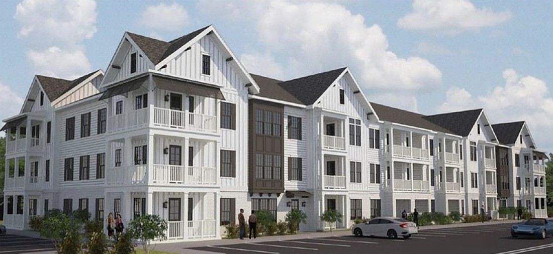 Olea at Nocatee is a 175-unit active adult apartment community planned for St. Johns County.