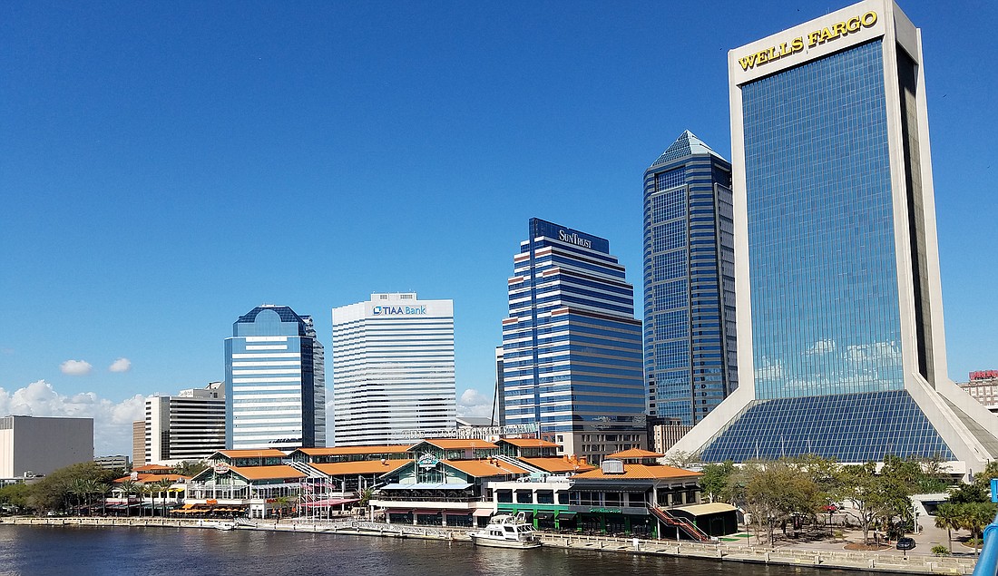 By the end of 2019, The Jacksonville Landing may be demolished and the VyStar name will be atop what now is the SunTrust Tower.