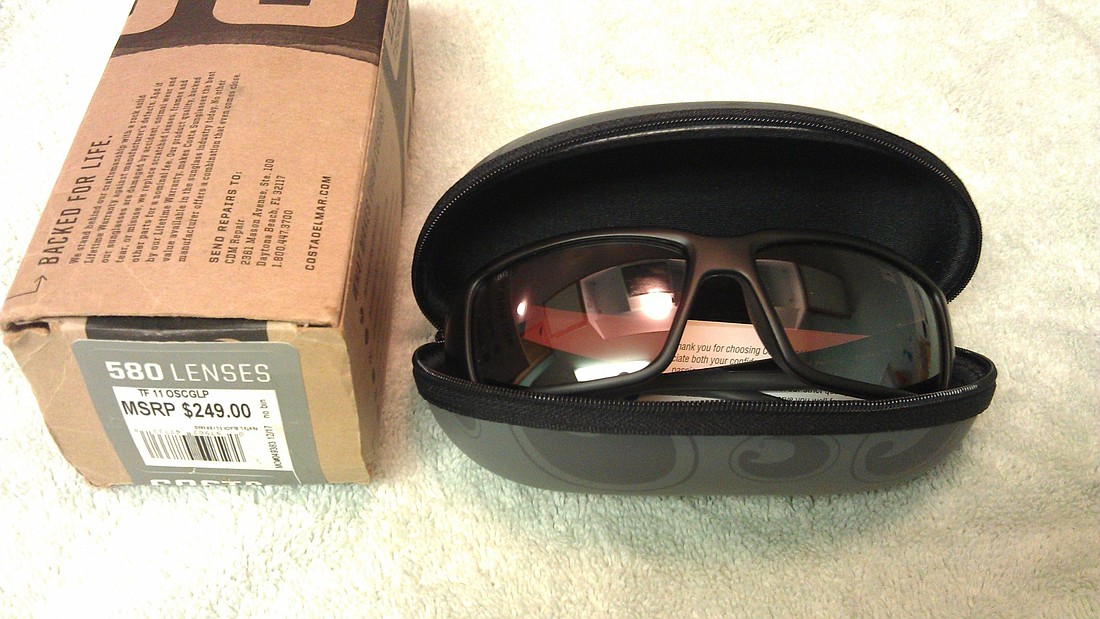 The warranty information printed on the box that Costa Del Mar sunglasses were shipped in is at the center of a class action lawsuit filed in the 4th Circuit Court in Jacksonville.