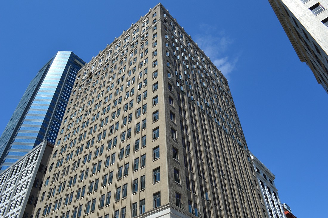 The Residences at Barnett are in the redeveloped historic Barnett National Bank Building at 112 W. Adams St.