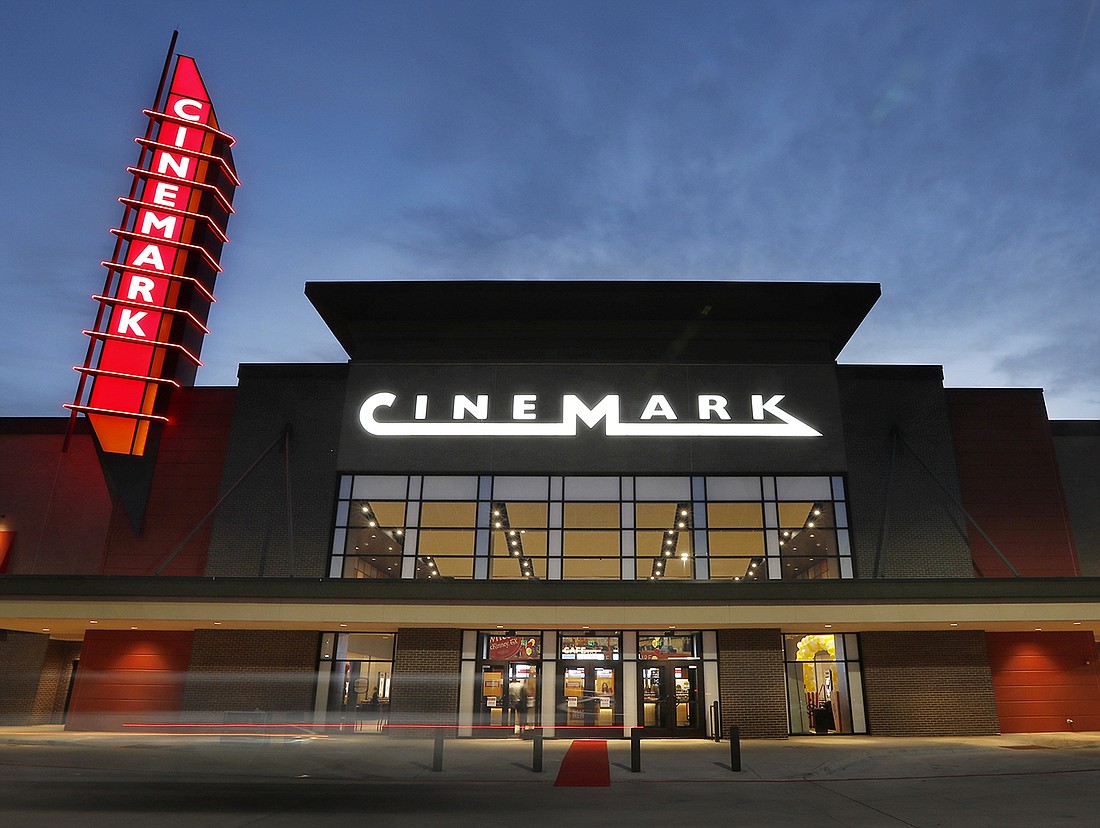 The new Cinemark theatre in McKinney, Texas opened in April.