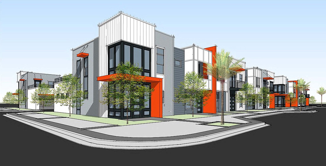 Vestcor Companies wants to build townhomes in the Downtown neighborhood of LaVilla.