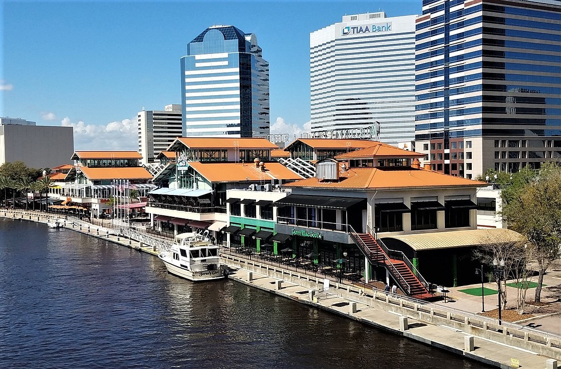 Bids are being sought to tear down The Jacksonville Landing.