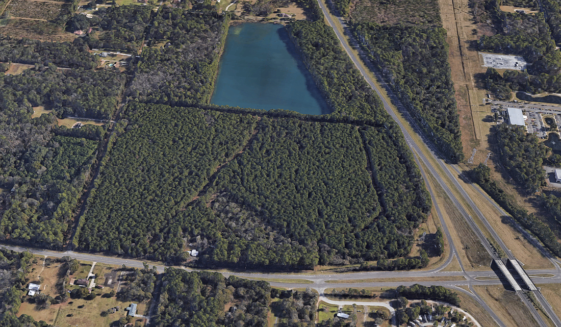 The development is north of Interstate 295 along Percy Road east of Lem Turner Road.Â (Google)