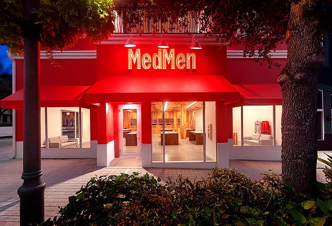 The MedMen store in West Palm Beach.