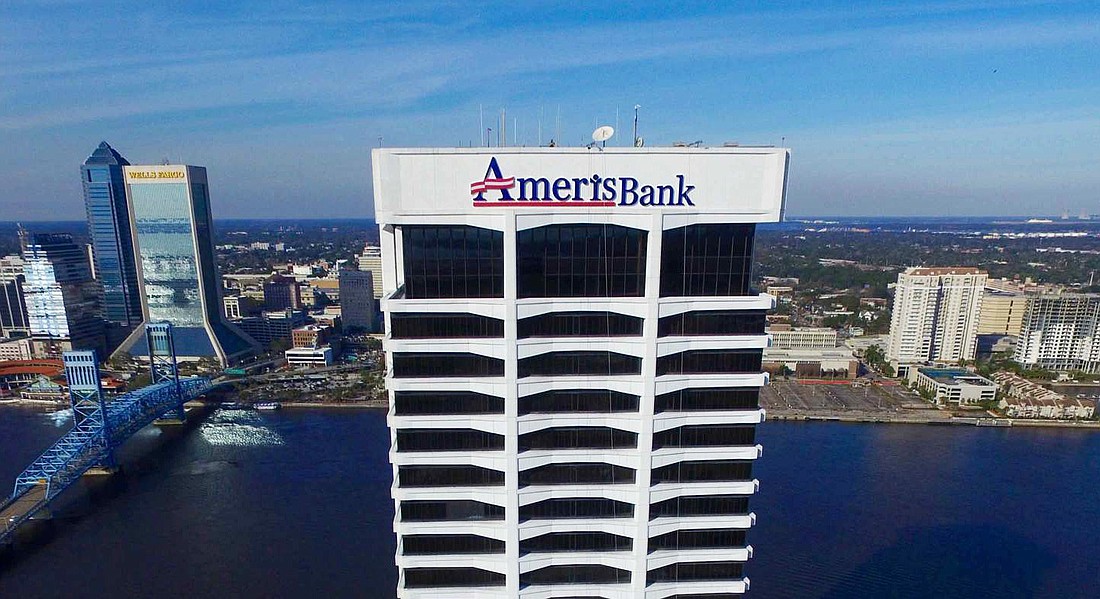 The executive offices of Ameris Bancorp are in Jacksonville.