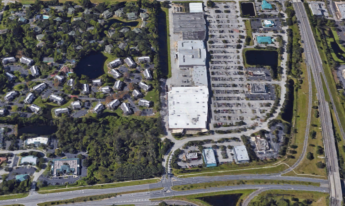 The Villages at Ponte Vedra would be just south (left) of the Target shopping center on A1A. (Google)