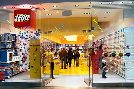Lego intends to open a store at St. Johns Town Center.
