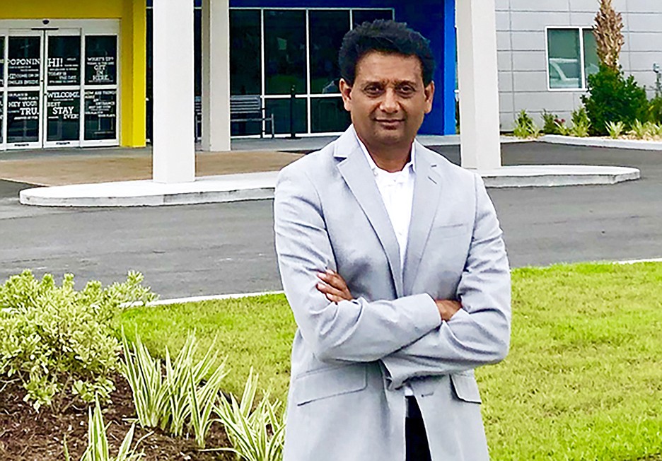 Nick Patel, Lake City Hotels vice president and chief operating and development officer, is developing a Tru by Hilton and TownPlace Suites by Marriott near Jacksonville International Airport.