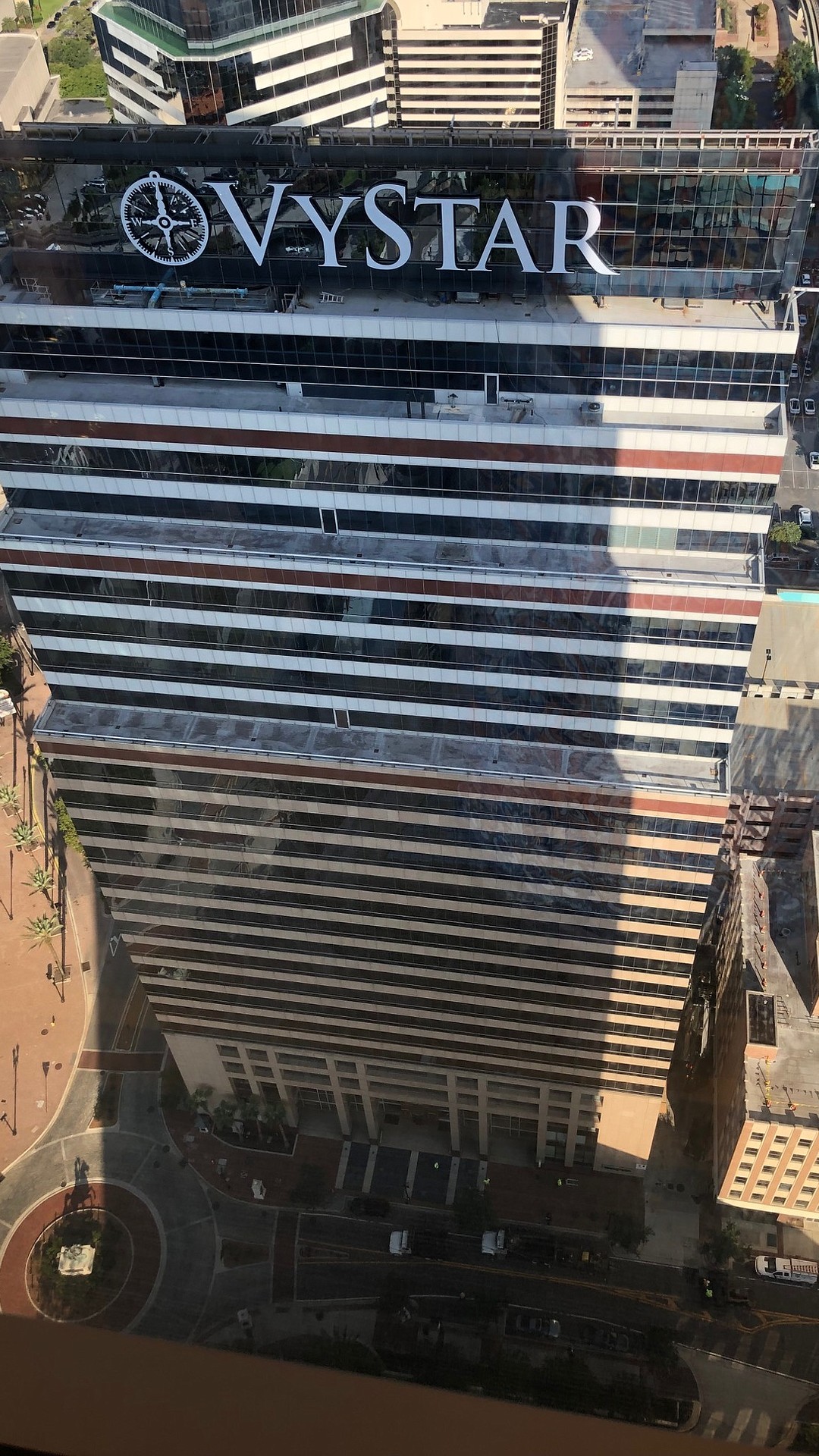 Vystar Near Me Within 5 Mi VyStar Credit Union name goes up on its Downtown tower | Jax Daily Record