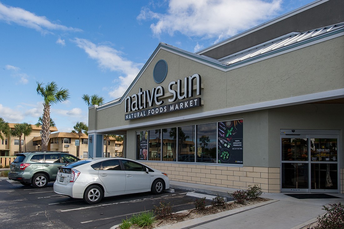 Native Sun Natural Foods Market at 1585 N. Third St. in Jacksonville Beach. The local chain also has locations in Mandarin and Baymeadows.