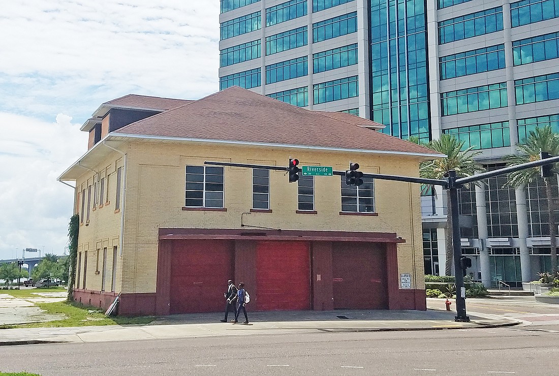 The old Fire Station No. 5 property on Riverside Avenue is next to the TIAA Bank headquarters and near the Fidelity campus.