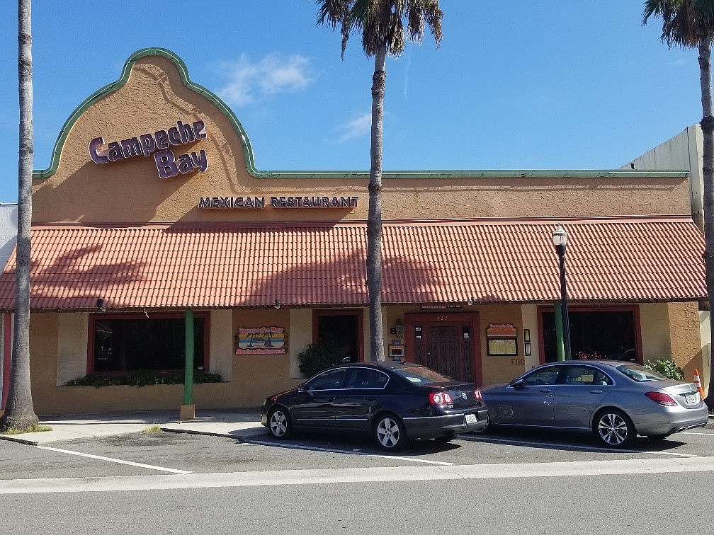 The closed Campeche Bay Cantina in Jacksonville Beach is marketing for lease by new owners Marc and Beth Angelo. Campeche Bay closed Aug. 7 and the Angelos bought it the next day.