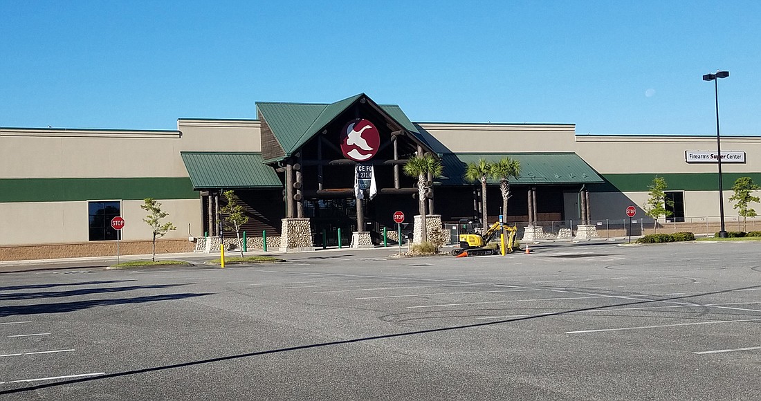 Spirit Halloween and Burlington are coming to the former Gander Mountain at River City Marketplace in North Jacksonville.