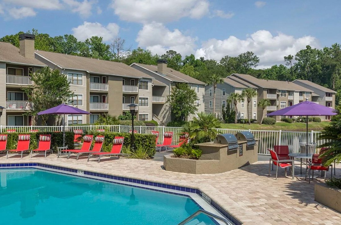 The Park at Anzio apartments at 4083 Sunbeam Road in Jacksonville sold for $63.5 million, 76.4% more than the $36 million it sold for in 2016.