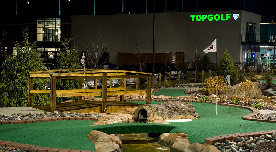 Topgolf intends to open a miniature golf course at its Jacksonville venue in the Town Center area. It has three mini courses open, including this one in Chicago.