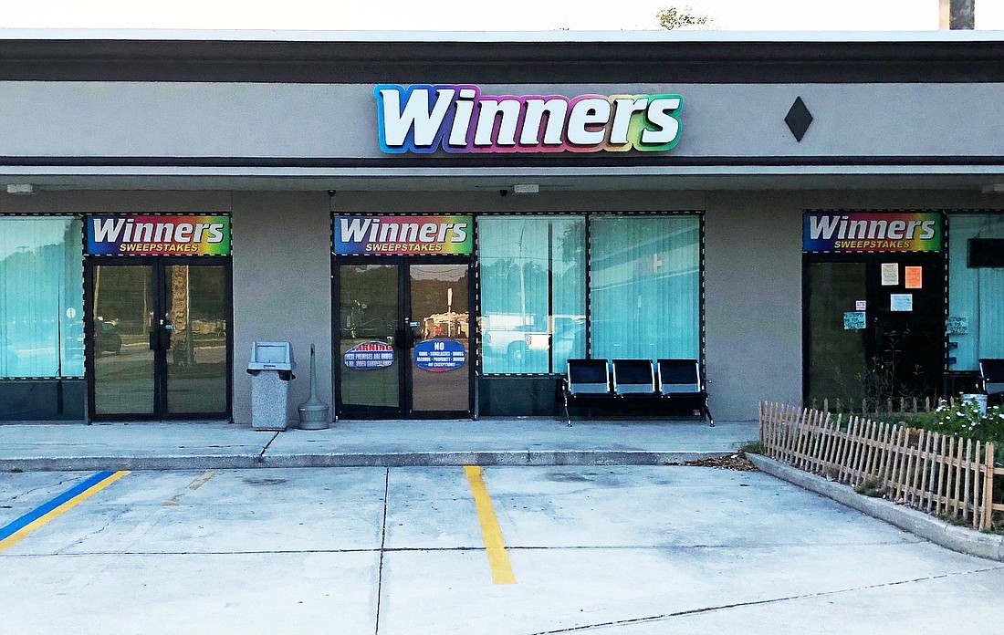 Winners Internet Cafe at 2294 Mayport Road was part of the lawsuit against the city.