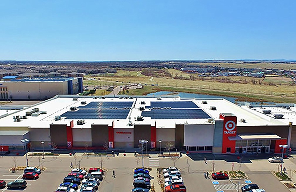 Target added its first rooftop panels in Colorado to a Denver-area store in March.