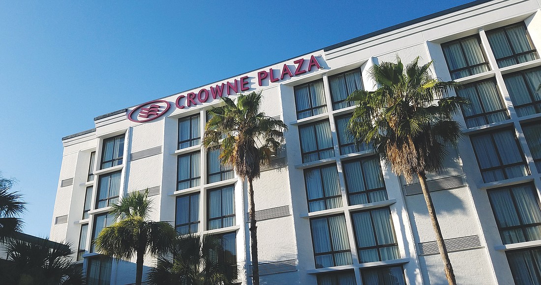 The owner of the Crowne Plaza proposes to renovate the hotel and add 100,000 square feet of commercial, medical and senior living facilities and up to 85 apartment units.