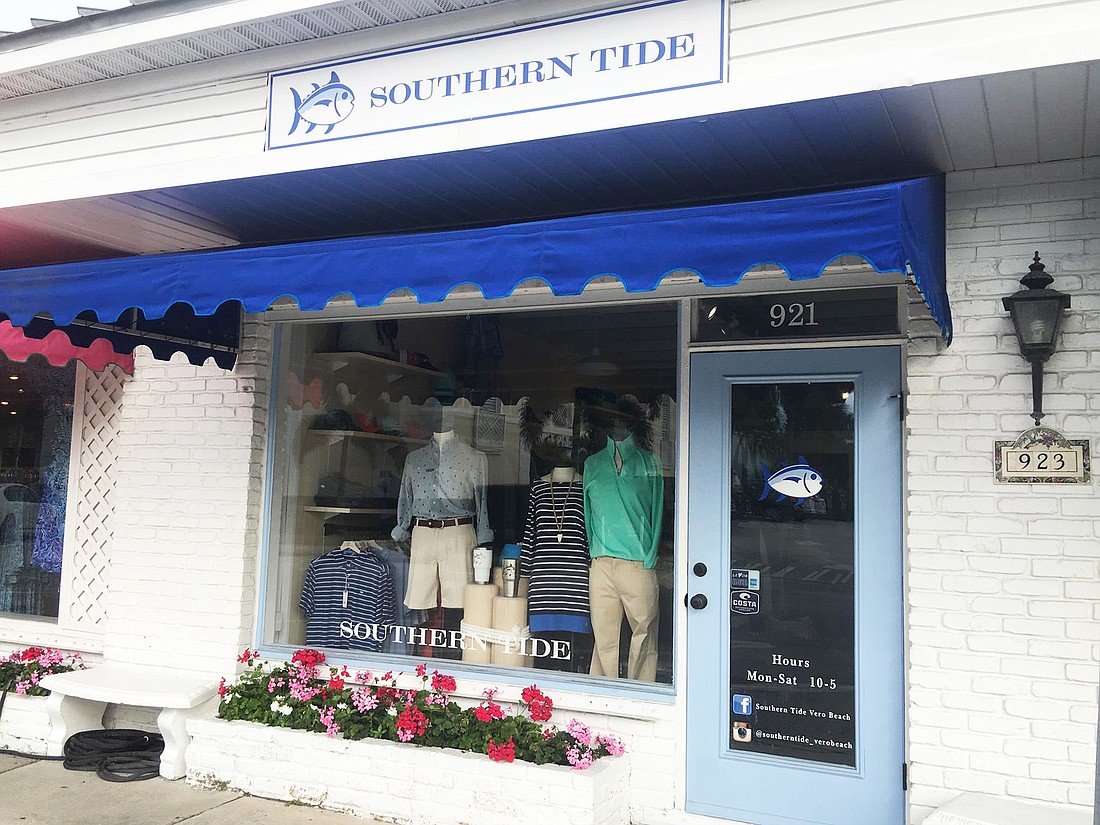 The Southern Tide store in Vero Beach.