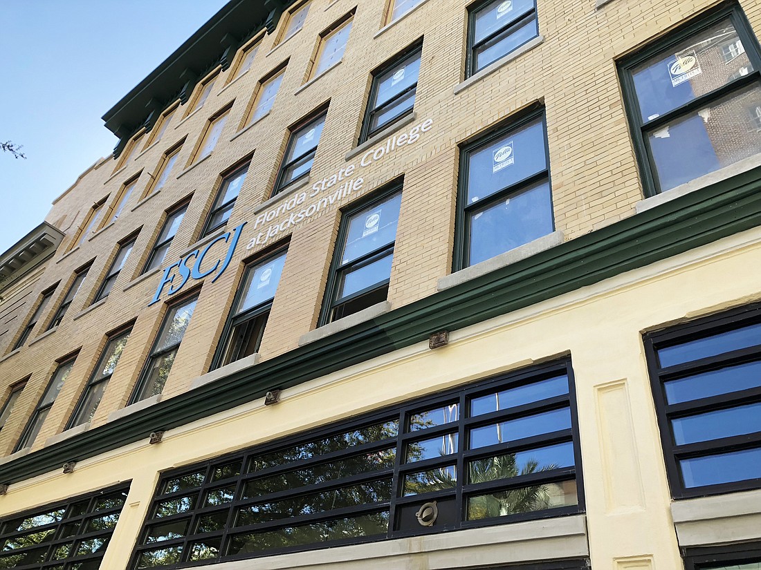 FSCJ operates 58-bed student housing rentals in the historic Lerner Building.