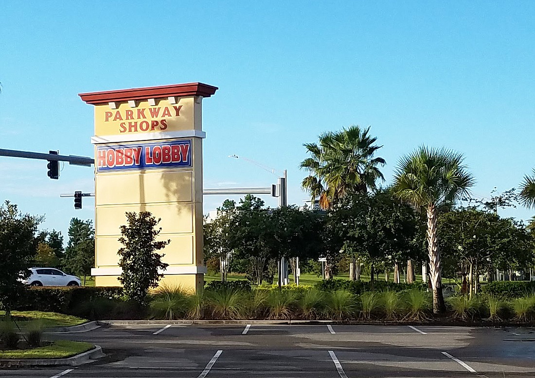 The Parkway Shops are at 14964 Max Leggett Parkway in North Jacksonville near River City Marketplace.