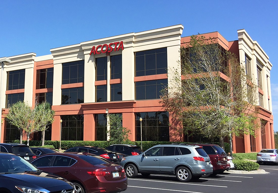 Jacksonville-based Acosta is headquartered at 6600 Corporate Center Parkway.