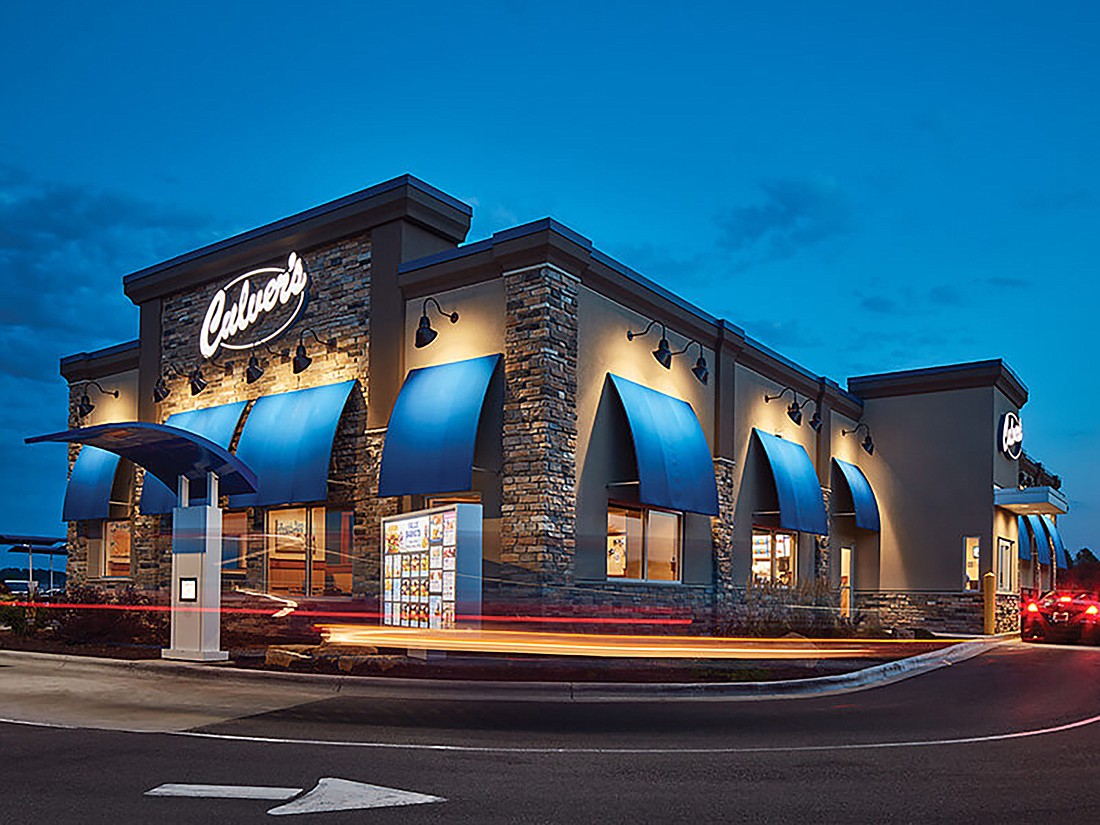 Culverâ€™s restaurant plans its first Jacksonville location in Collins Town Center at southwest Interstate 295 and Collins Road.