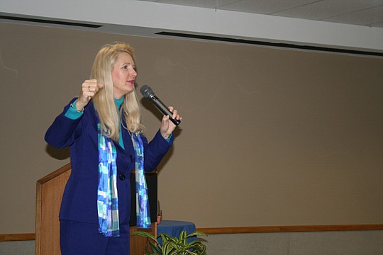Citing experiences from early in her professional career, author and motivational speaker Snowden McFall encouraged Northeast Florida Builders Association Sales and Marketing Council members in February not to take rejections at heart. "When someone s...