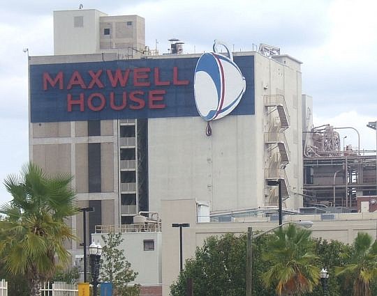 The Maxwell House plant opened in Downtown in 1910.