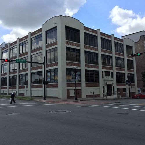 The Groover-Stewart Drug Co. Building, which most recently was used by the 4th Judicial Circuit Public Defender's Office, is becoming the Level Office, comprising spaces for lease.