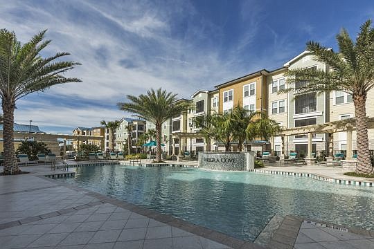 Lake Mary-based Integra Land Company's planned Integra Riverside apartments will be architecturally similar to Integra Cove near Sea World. Built in 2014, it comprises 338 units and shared amenities such as a salt-water pool, pet spa and "bark park," ...