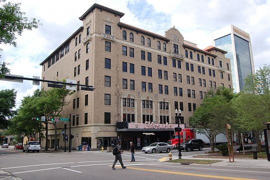 The Florida Theatre, Downtown at Forsyth and Newnan streets, is undergoing interior renovations that will create office space for start-ups. A new lounge for performers also is being proposed.
